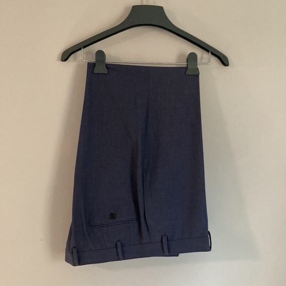 Van Huesen 38x30 Slim Fit Flex Blue Slacks - Picture 11 of 12